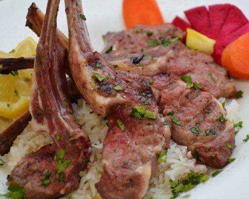 Soro's Mediterranean Grill Lamb Chops